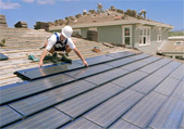 Solar Panels being installed